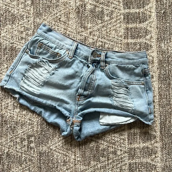 Brandy Melville Shorts Brandy Melville Distressed Jean Shorts